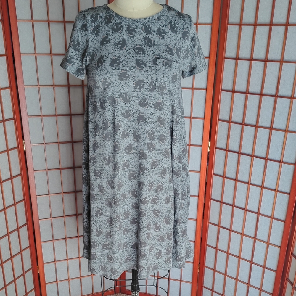Disney Printed Short-Sleeve Swing Dress - By LulaRoe